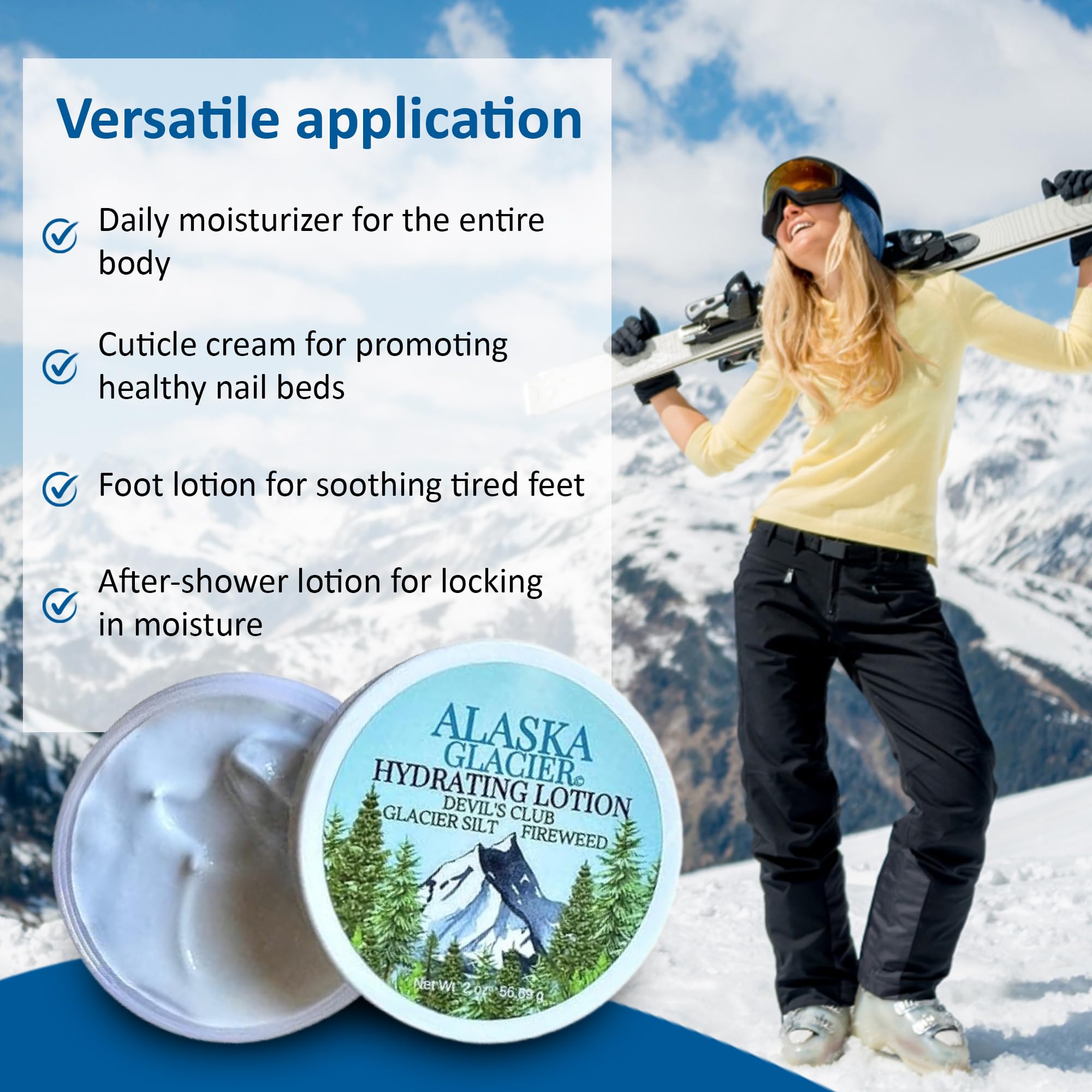 Amazon.com : Snowy Summit Alaska Glacier Lotion - Refreshing Full