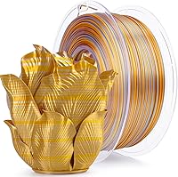 Vista 21 de ZIRO - Rápido cambio de color PLA, filamento de gradiente de color de 1.75mm, filamentos de PLA arcoíris brillantes, compatible con la mayoría