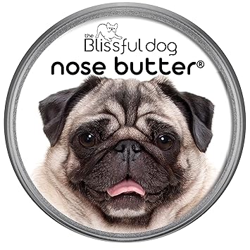 The Blissful Dog UNSC-2OZ-PUGFAW Fawn Pug Unscented Nose Butter, 2 oz