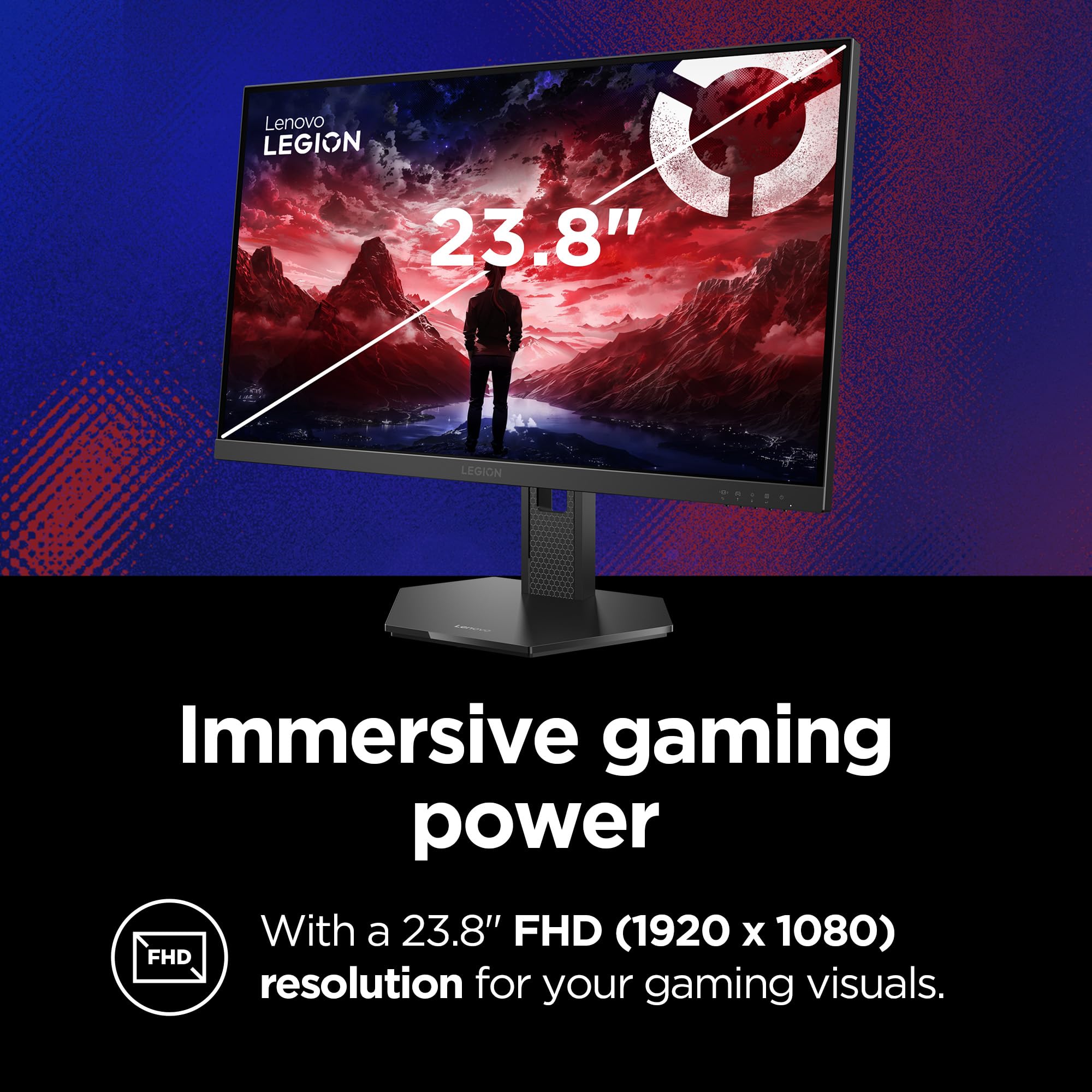 Amazon.com: Lenovo Legion 24-10 Gaming Monitor - 23.8