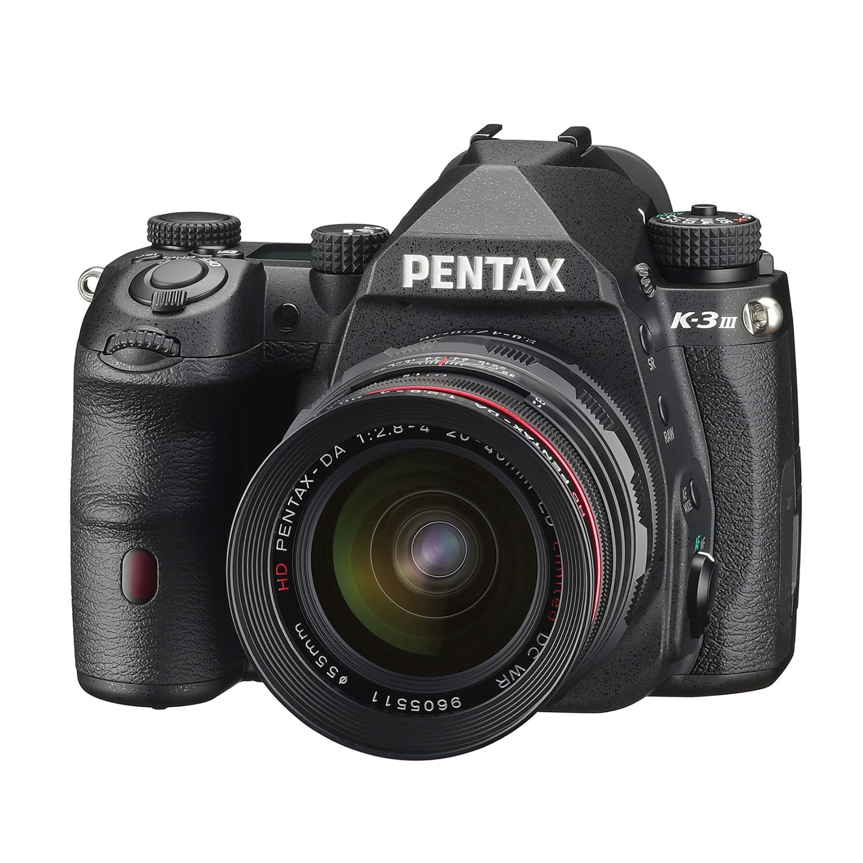 Pentax K-3 Mark III Flagship APS-C Black Camera Body - 12fps, Touch Screen LCD, Weather Resistant Magnesium Alloy Body with in-Body 5-Axis Shake Reduction. 1.05x Optical viewfinder with 100% FOV