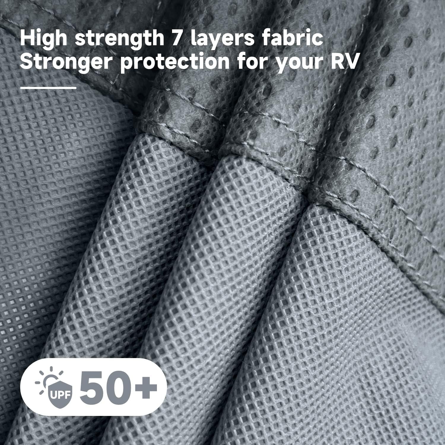 Telo Copri Camper 600x300cm - Impermeabile, Antipolvere, UV Resistente, Con Ganci E Borsa - Foto 9