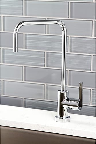 Miniatura 5 de Kingston Brass Grifo continental de la filtración del agua de KS6191CTL, cromo pulido