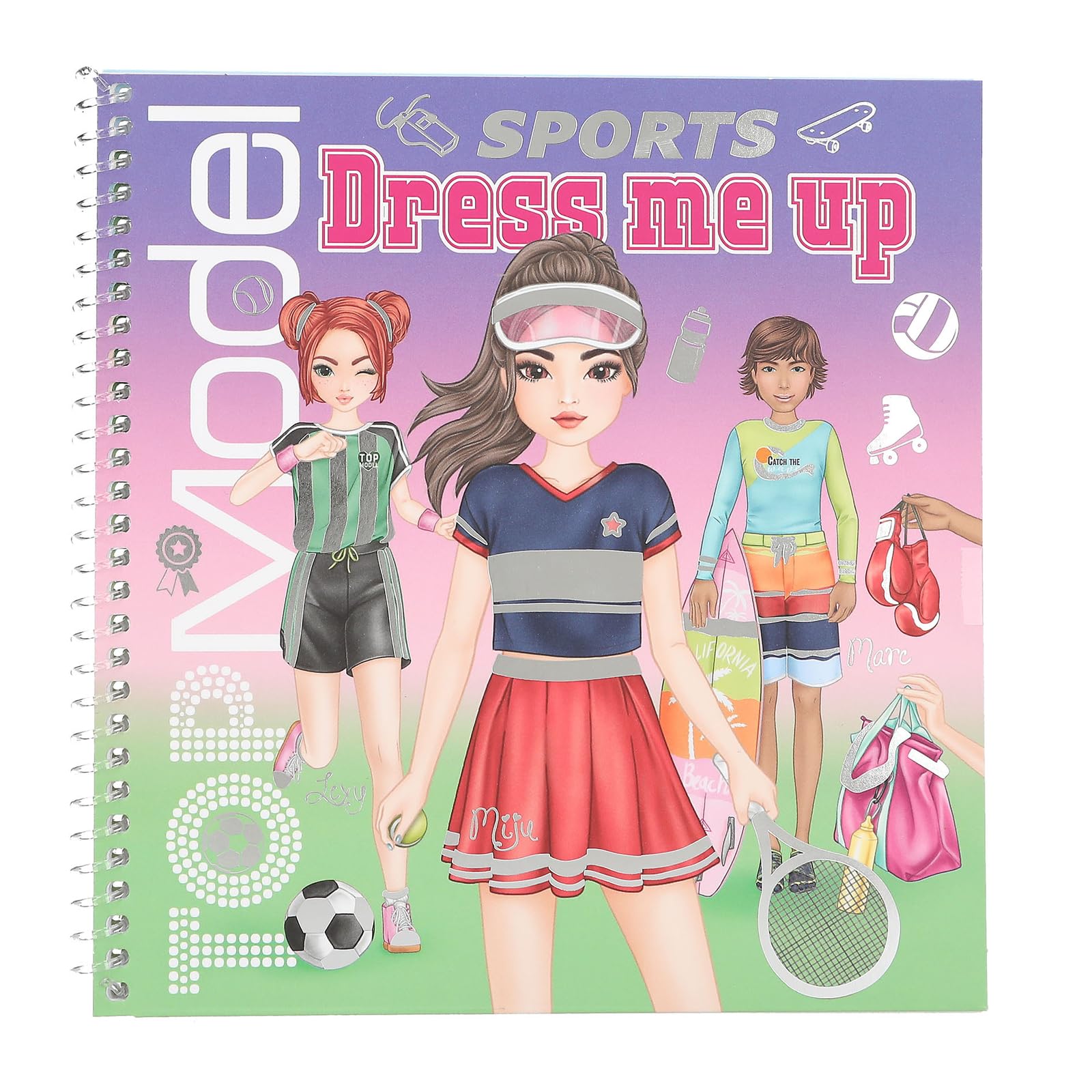 TOPModel album avec autocollantes Dress me up Fantasy Model MERMAID 11414 TOPModel album avec autocollantes Dress me up Fantasy Model MERMAID 11414