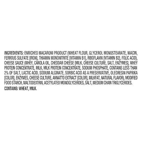 Miniatura 3 de Velveeta Shells & Cheese Original - Taza de macarrones con queso para microondas (taza de 2.39 onzas)