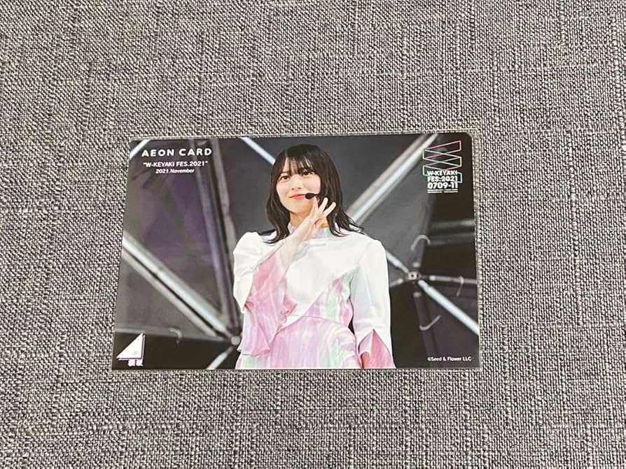 森田ひかる 欅坂46 生写真 クリアファイル イオンカード オリジナル
