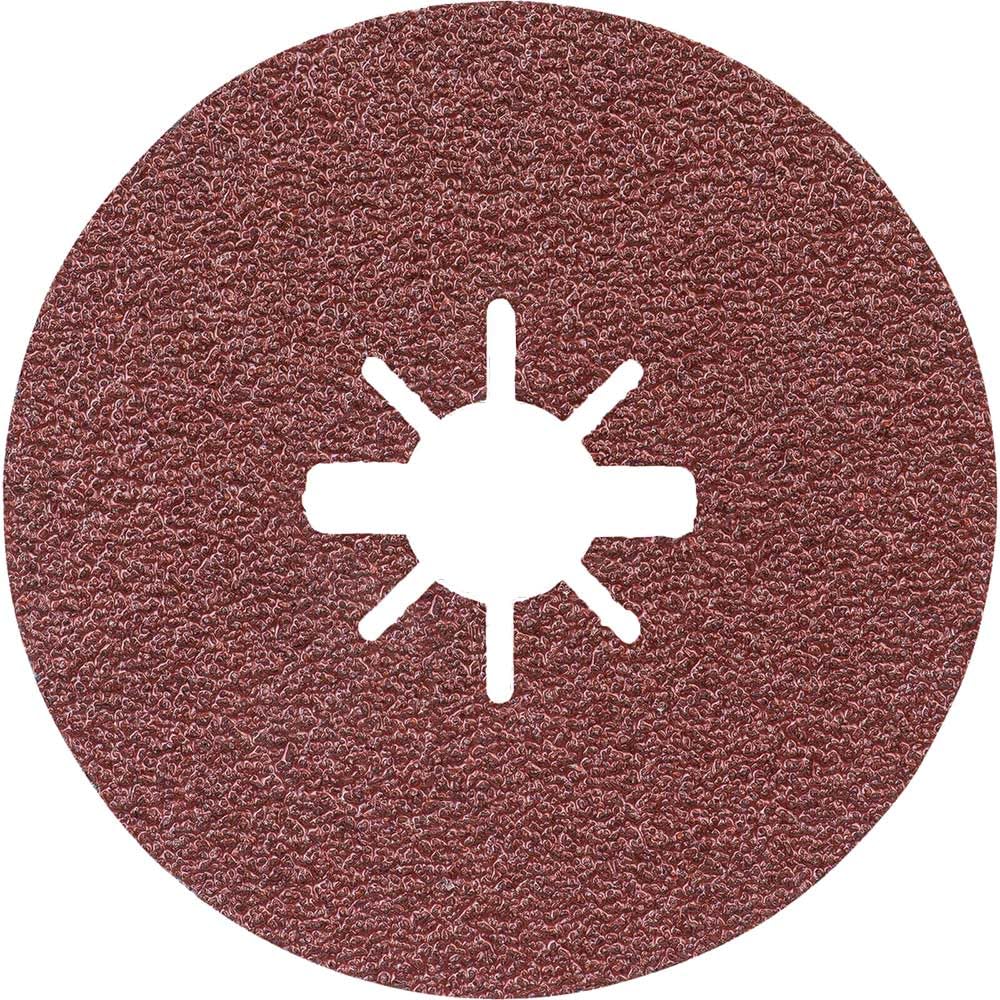 Bosch Professional Fibre Sanding Discs Expert (For Metal, X-Lock, R444, Diameter 115 Mm, Grit Size 24, Bore Diameter: 22.23 Mm), 1 Disc