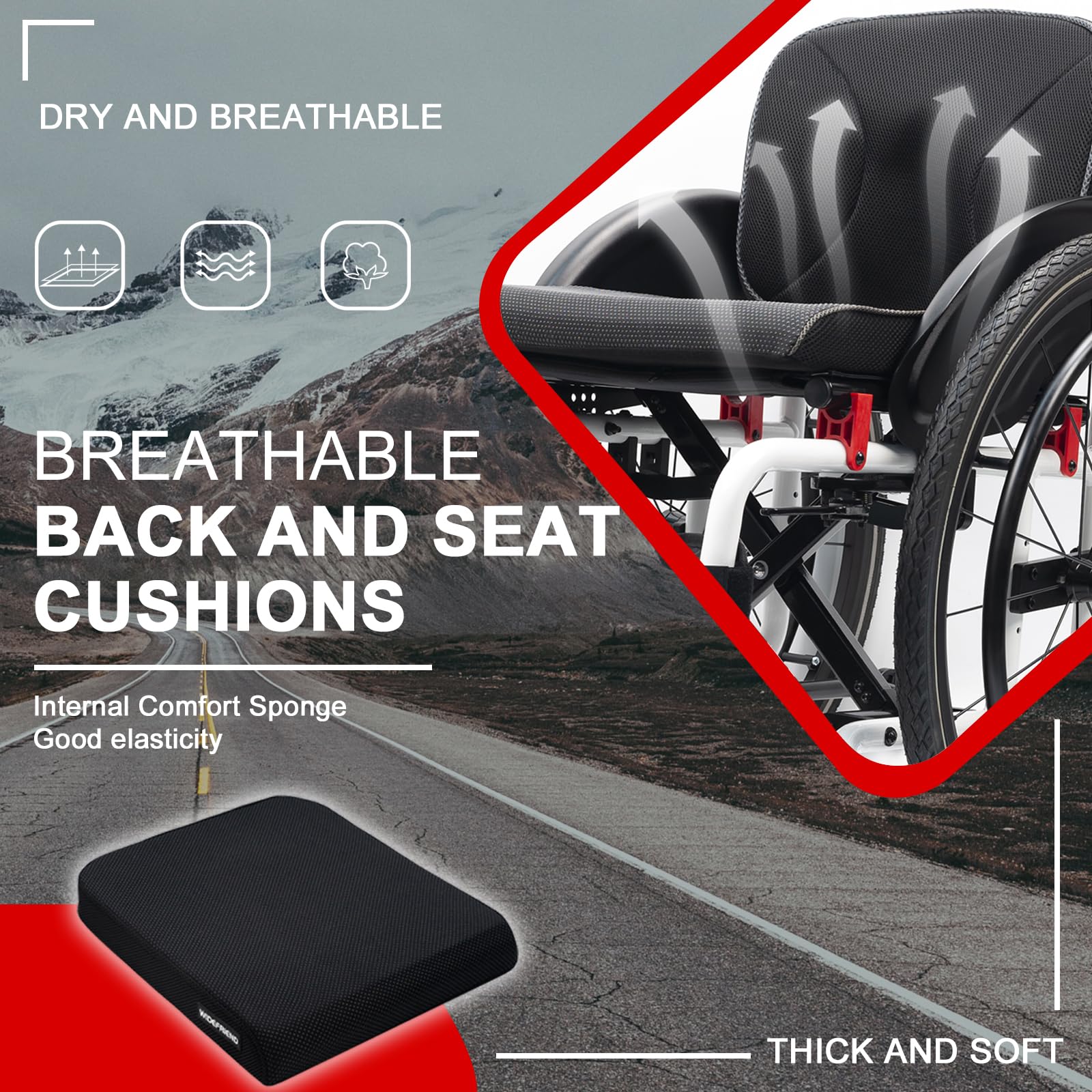 Silla de ruedas deportiva de aluminio desmontable para adultos discapacitados, diseño ligero y portátil para actividades al aire libre y movilidad diaria