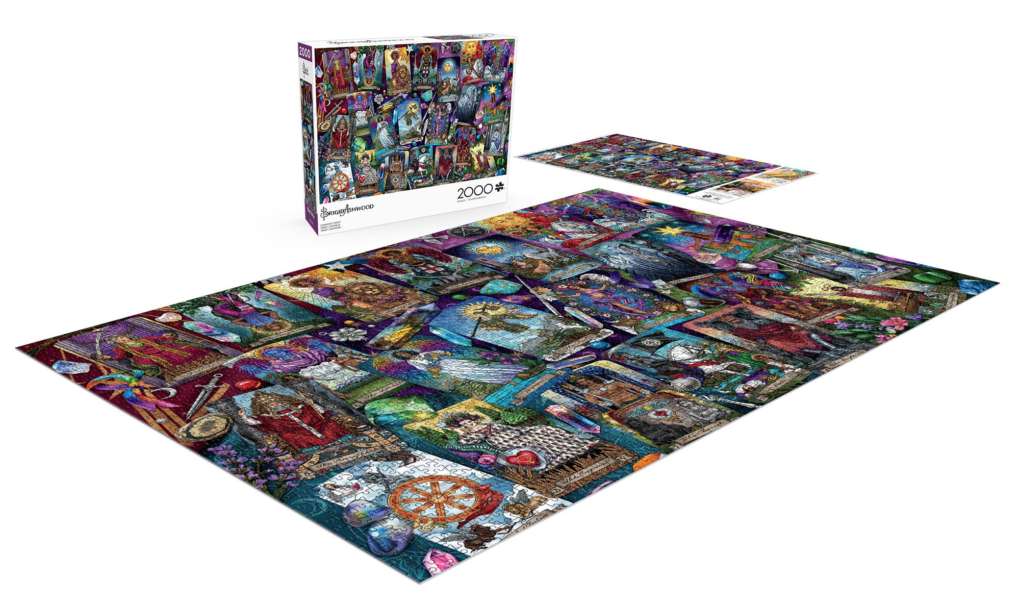 Amazon | Buffalo Games - ブリジッドアッシュウッド - 夜光タロット
