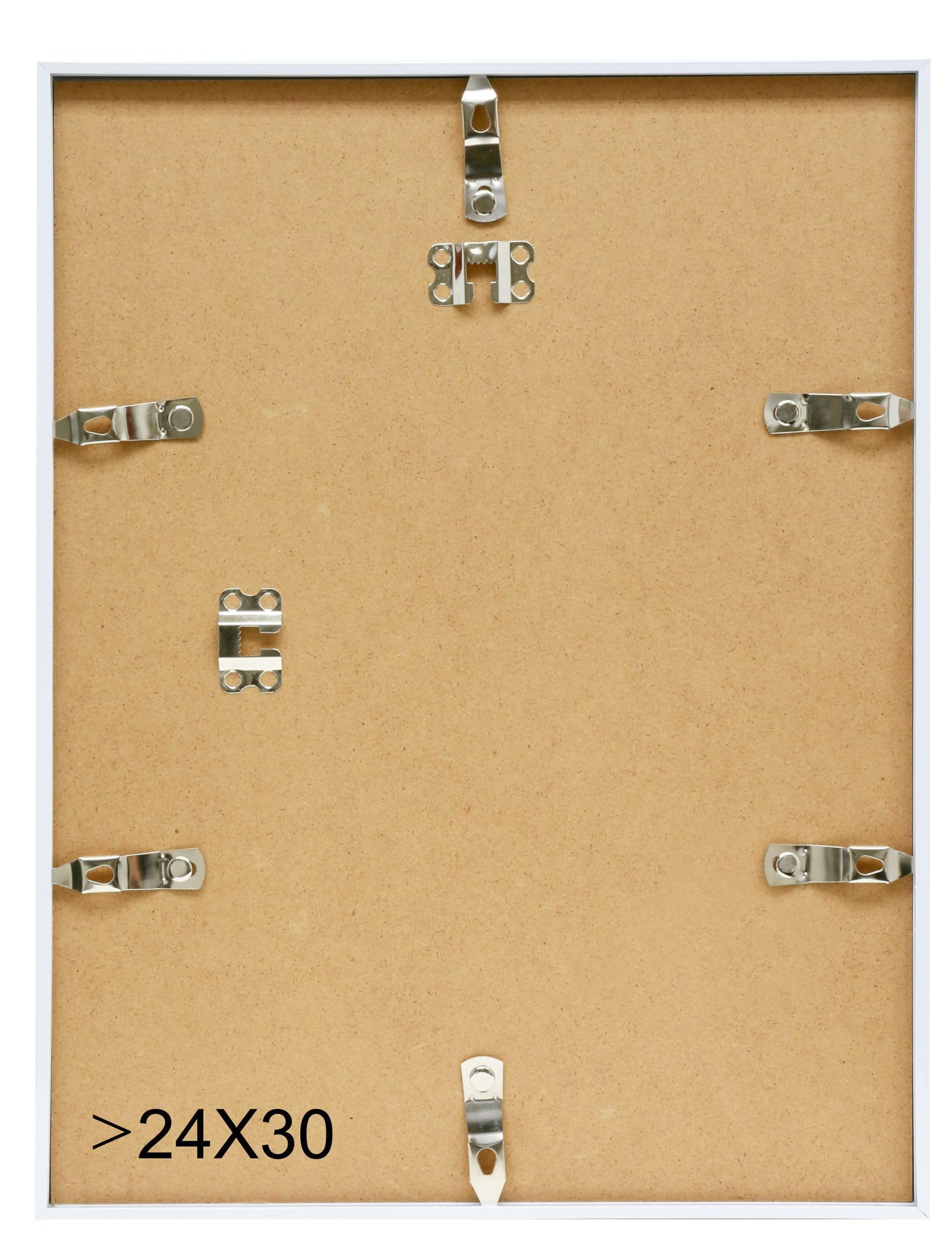 Deknudt Frames S011S1-50.0X75.0 - Marco de Fotos (Resina, 78,5 x 53 x 2,15 cm), Color Blanco