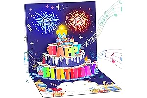 Lupow Pop up Birthday Cards: Light Up Your Birthday Celebrations