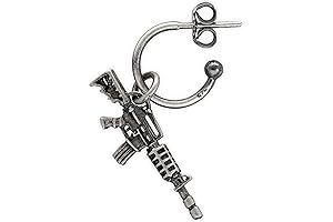 Aretes de hombre plata: Aros de plata hechos a mano para hombre