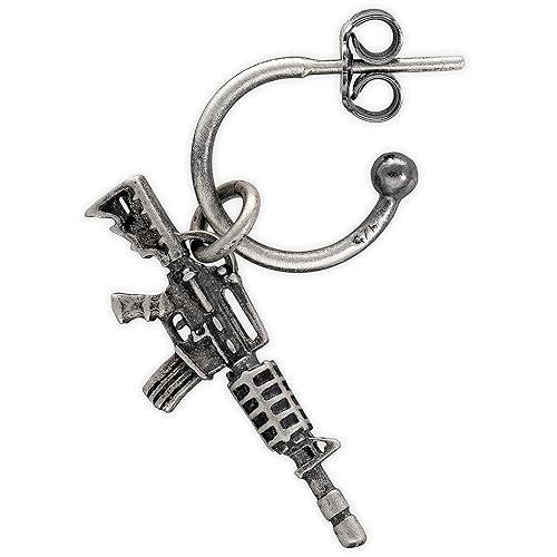 Handmade Hoop Earrings 925 sterling silver earring for men hoop earring with charm men earring huggie hoop earring men jewelry valentines day gift