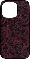 Vista 10 de Aesthetic Black & Red Trippy Psychedelic Pattern Case for iPhone 17