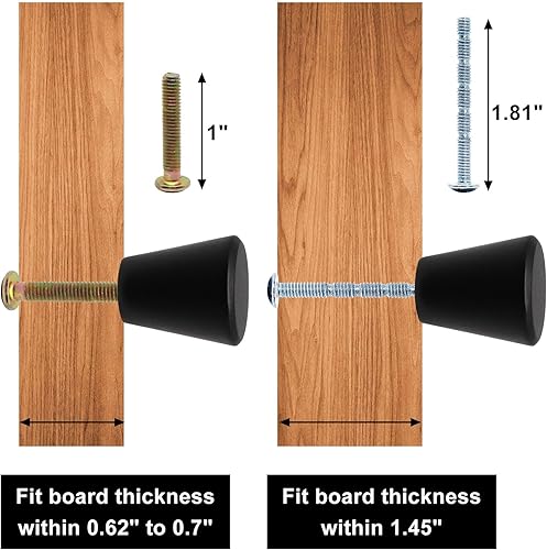 Miniatura 10 de Pomos dorados para gabinete, pomos de cajón de 34 pulgadas, pomos de cajón de cono dorado cepillado, manijas de cajón para cocina, armario, armario