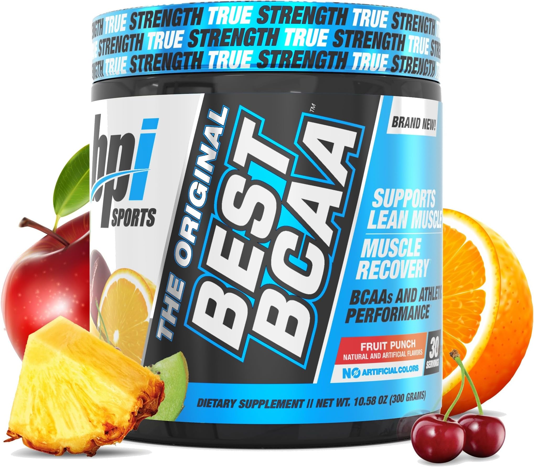 Best BCAA Powder โ Hydration, Fruit Punch, 30 Servings