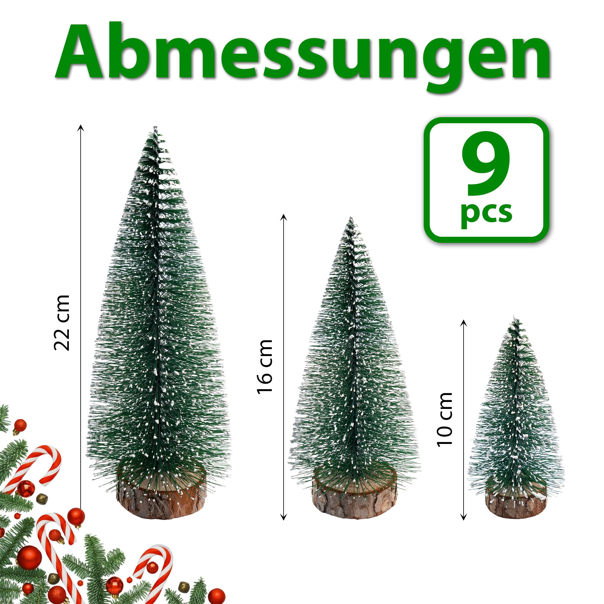 Mini albero di Natale, LED 11.8inch mini albero di Natale