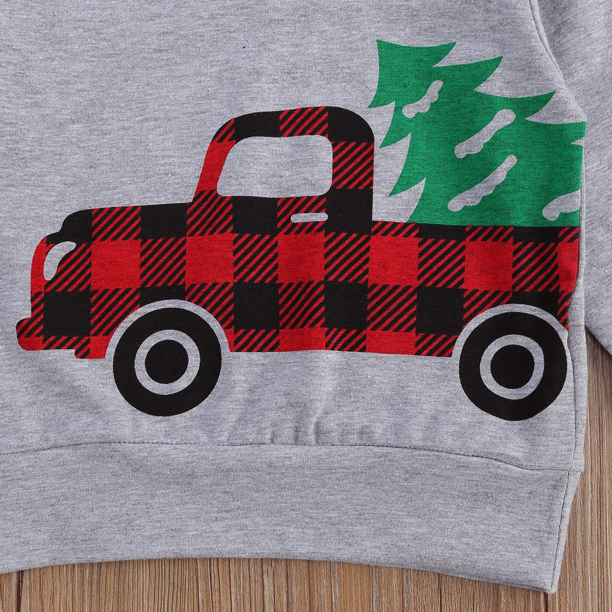 Sudadera de algodón a cuadros de manga larga para bebé, niño y niña, conjunto de dos piezas, ropa de otoño e invierno