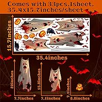 Vista 48 de Halloween Tree Branch Wall Decals Crow Black Raven Bird Wall Decals Peel and Stick Birdcage Raven Stickers Removable Black Crows Branches Halloween