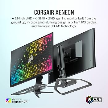 Corsair XENEON 32インチ 144Hz ゲーミングモニター CORSAIR XENEON 32UHD144 32-Inch IPS UHD (3840 x2160), 144Hz