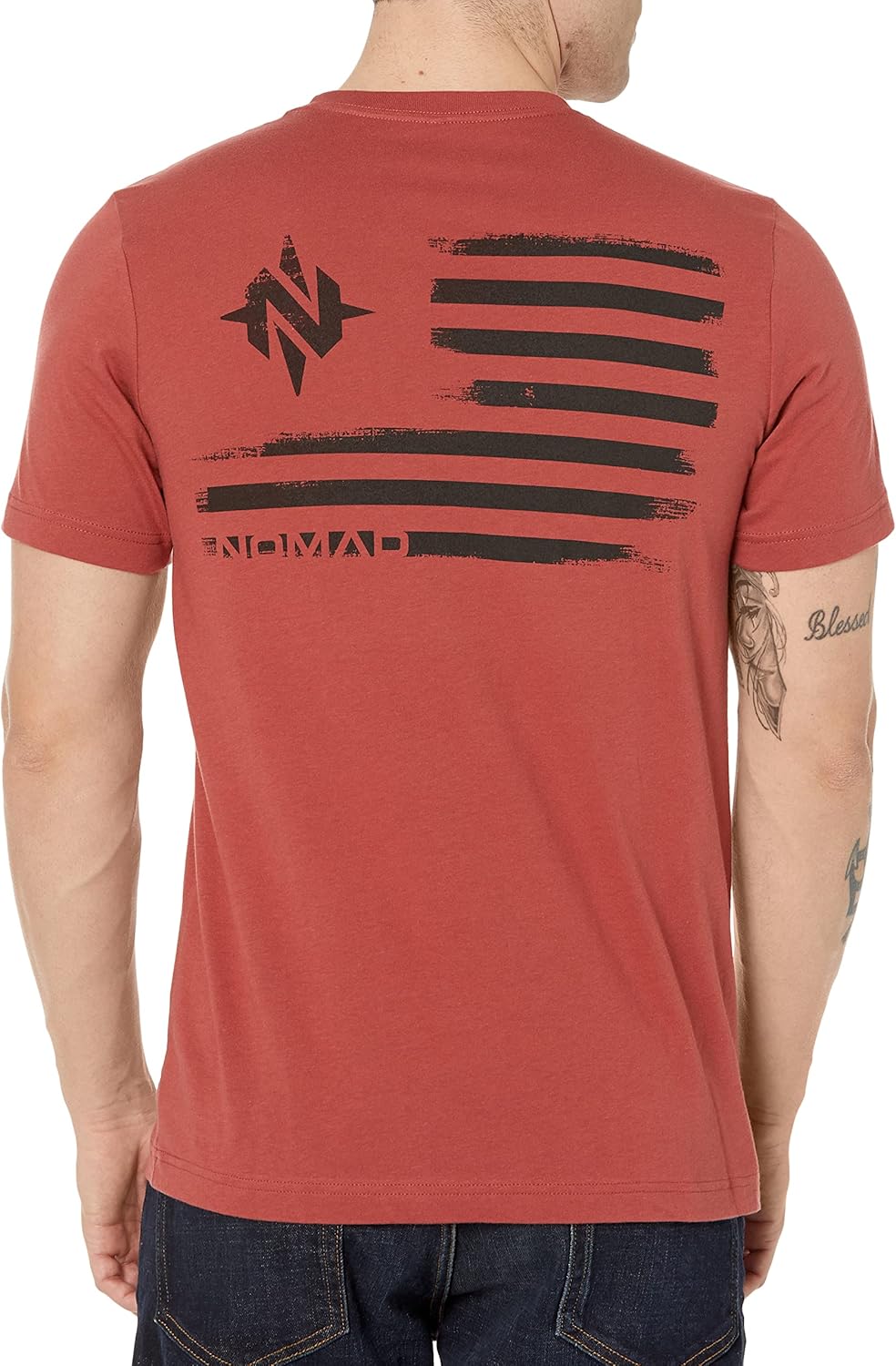 Nomad Men's Logo Tee | Short Sleeve Moisture-Wicking Hunting T-Shirt