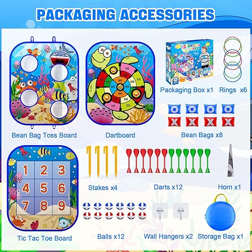 Miniatura 5 de Bean Bag Toss Game for Kids, Toddler Toys for Party Games and Outdoor Toss Games, Gift for Birthday or Christmas for Kids Aged 3 4 5 6 7 8 Year Old