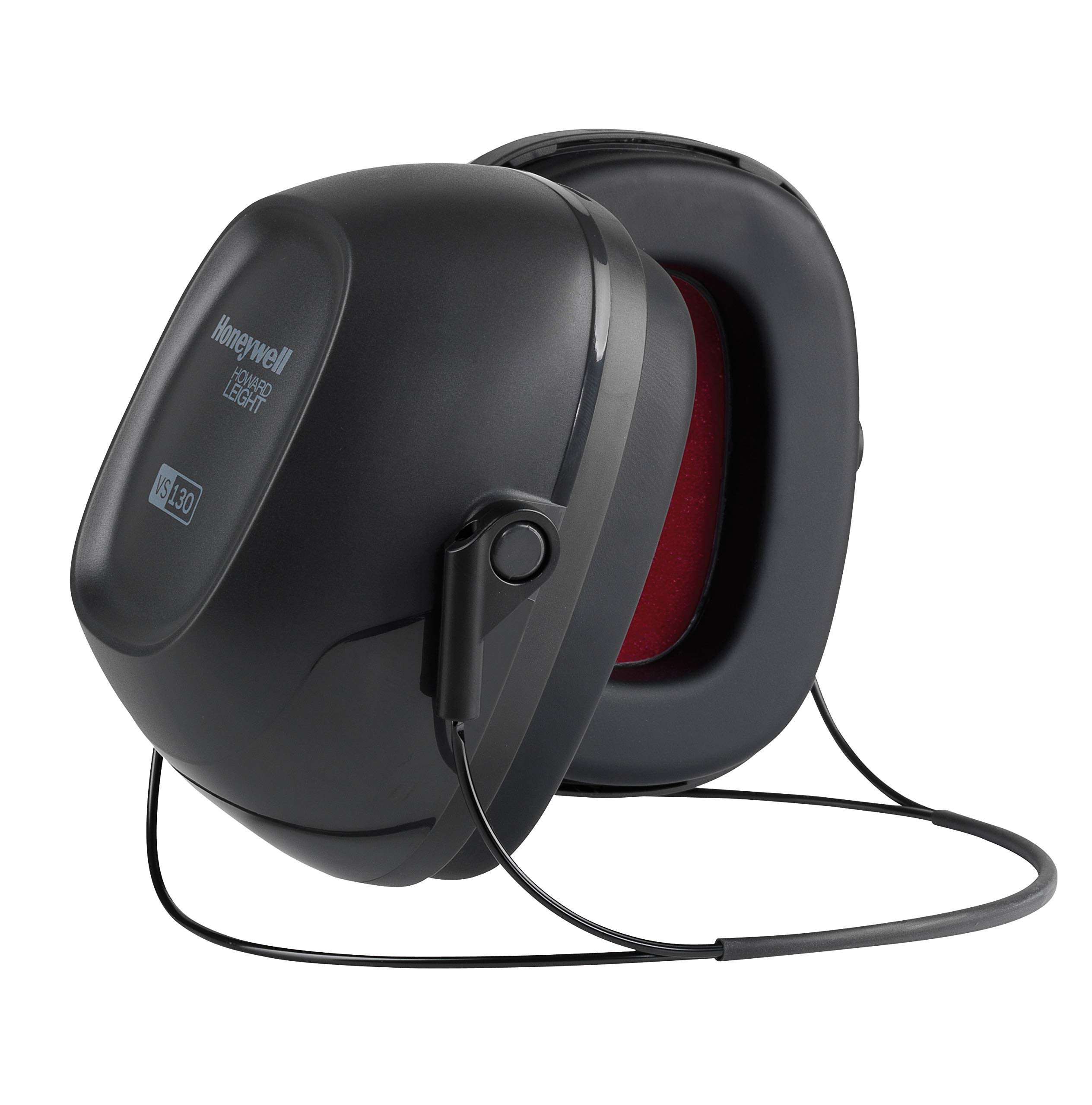 Howard Leight VS130N VeriShield Black Behind-The-Neck Earmuff, NRR 