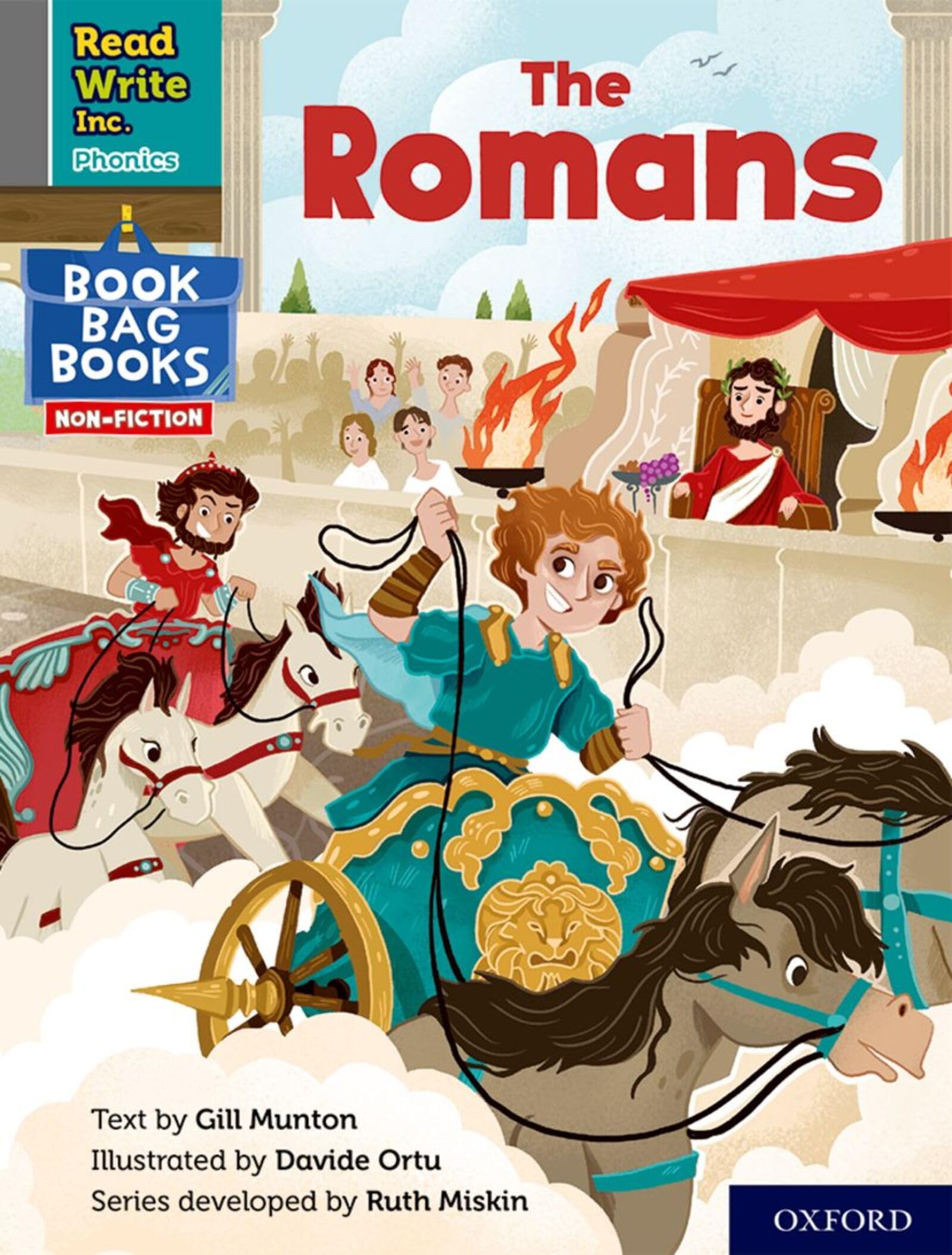 The Romans (Grey Set 7 NF Book Bag Book 2) (Read Write Inc. Phonics)