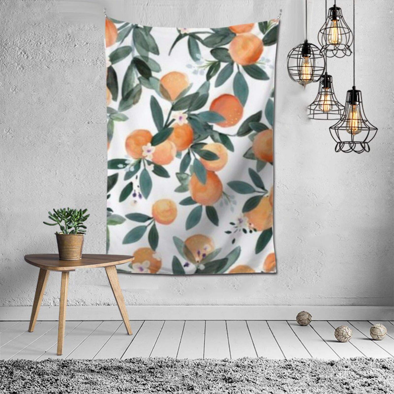 Clementine Background फैशन आंतरिक सजावट बहुक्रियाशील बेडरूम व्यक्तित्व उपहार इनडोर दीवार फांसी कक्ष पर्दा उपहार दीवार सजावट