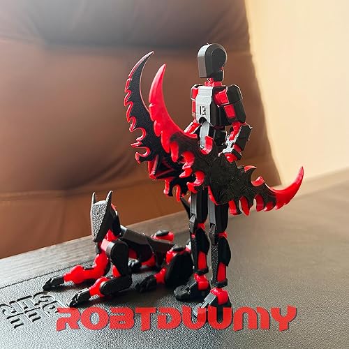 Miniatura 2 de T13 - Juego de figuras de acción 3D (ensamblaje completado), figuras de acción de robot simulado, 13 figuras de acción, juguetes impresos en 3D,