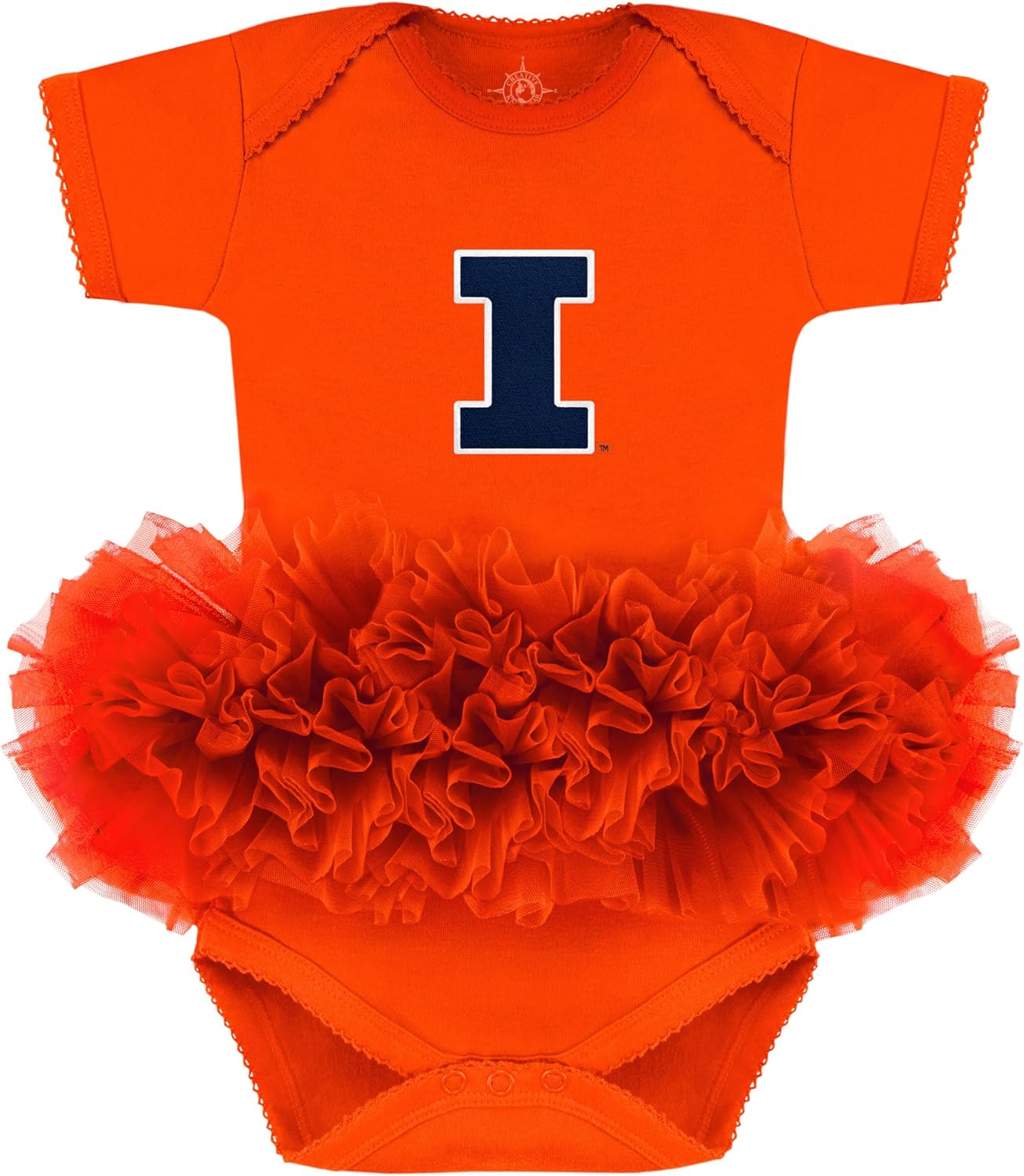 Creative Knitwear College Baby Tutu Bodysuit Dress-Team Logo, Multiple Colors, for Girls (0-12 Months)
