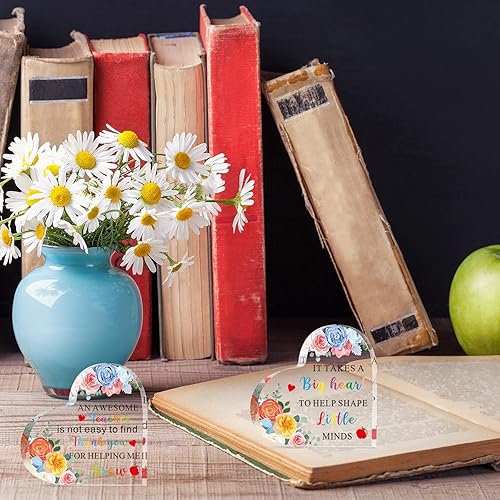 Miniatura 4 de 2 piezas 2023 regalos de agradecimiento para profesores para mujeres, regalo de agradecimiento para profesores, regalo de cumpleaños para