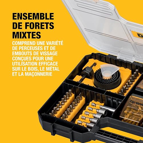 DEWALT High Performance Drill Drive Set (100 pc.), Fits Tstak IV Drawer, DT71569-QZ - 2