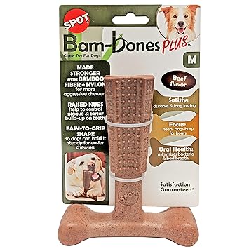 SPOT Bambone Plus Chew Toy for Dogs Beef 6