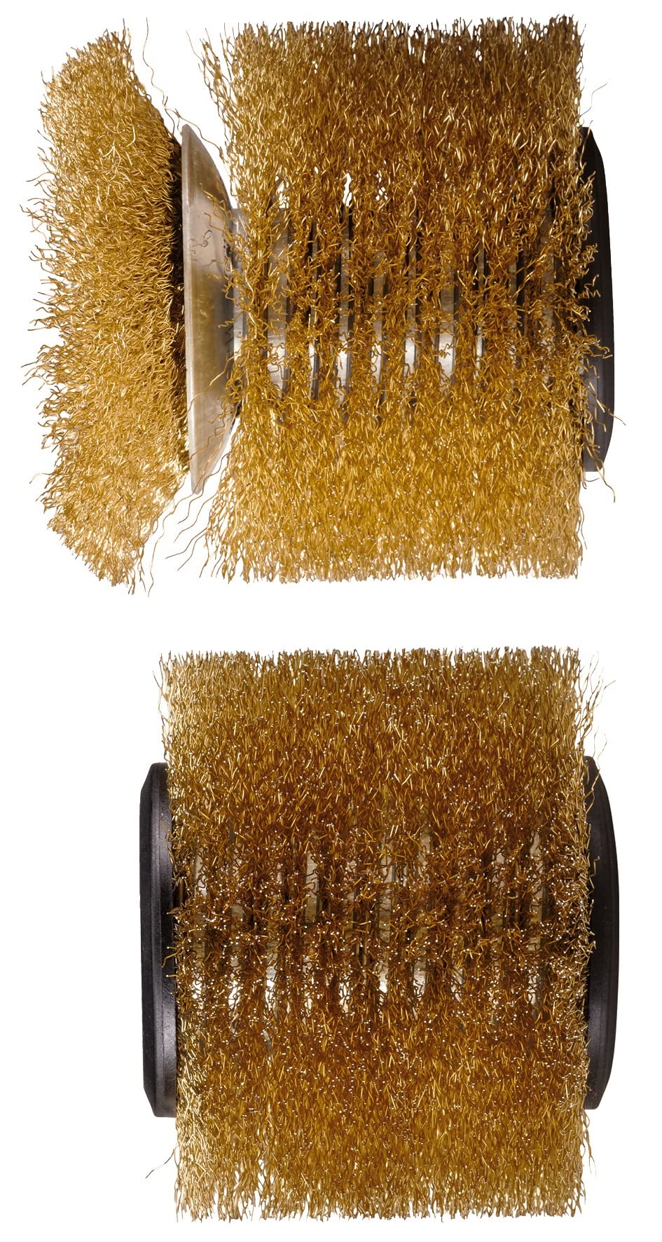 Originali Einhell Spazzole laterali ULTRA per pietra (spazzole per superfici, adatte per pulisci superfici a batteria PICOBELLA di Einhell, spazzole in acciaio per pietra, larghezza 215 mm)