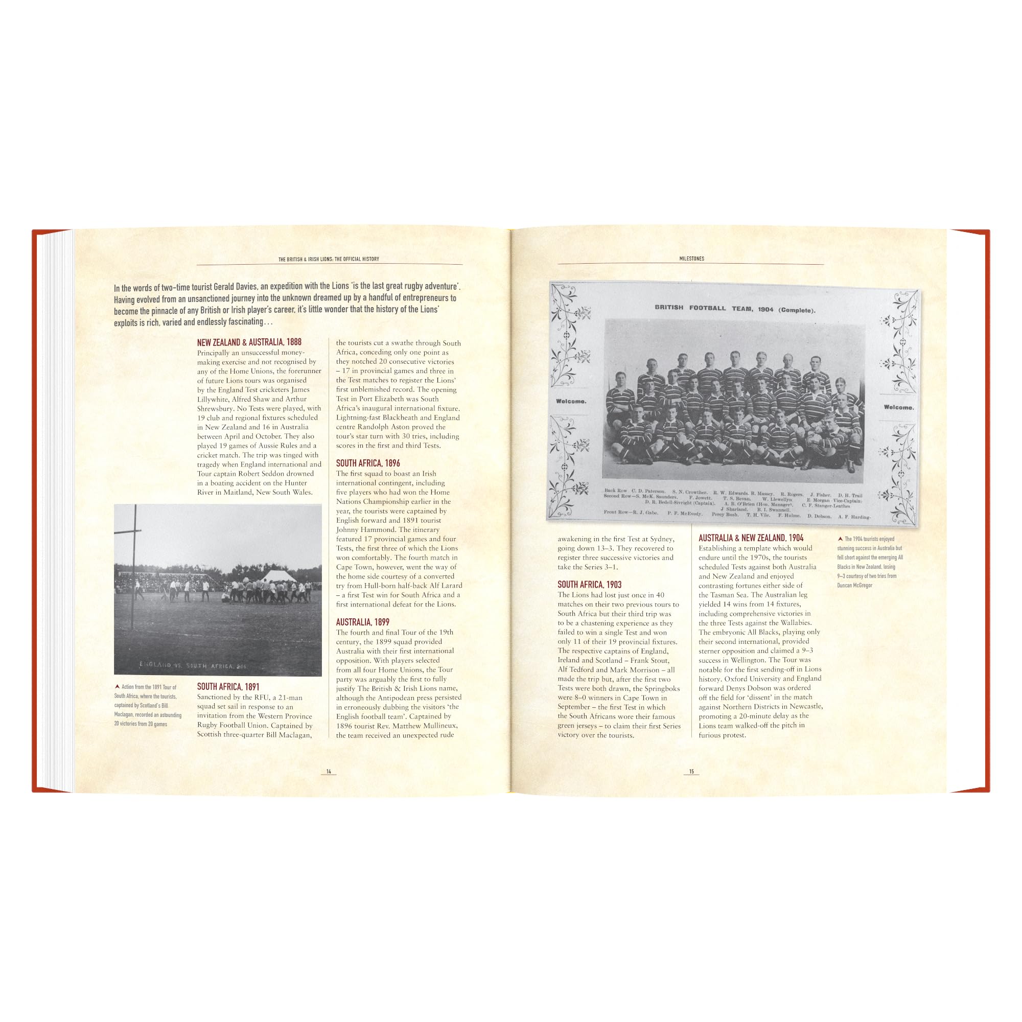 The British & Irish Lions: The Official History 2025 Tour Edition