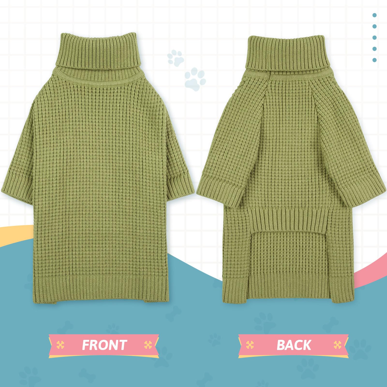 Amazon | QUEENMORE 犬服 秋冬 ニット いぬのふく ドッグウェア 犬の服