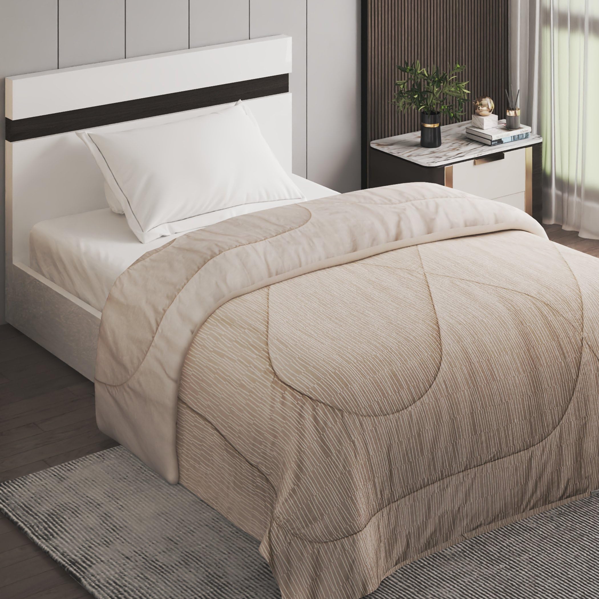 Home Centre Nesta Cotton Reversible Single Comforter-image-12