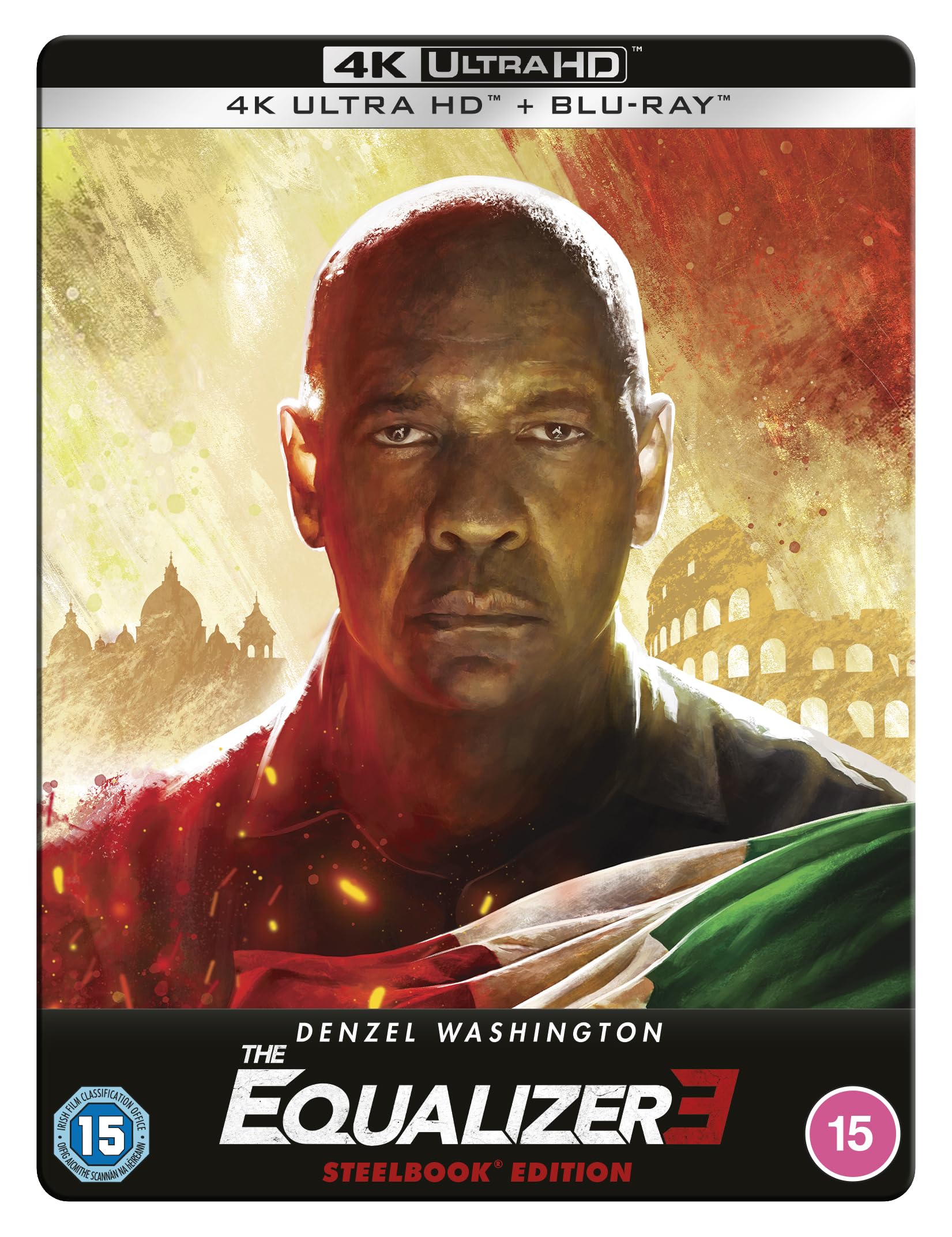 The Equalizer 3 (SteelBook) [Blu-ray] [Region Free]