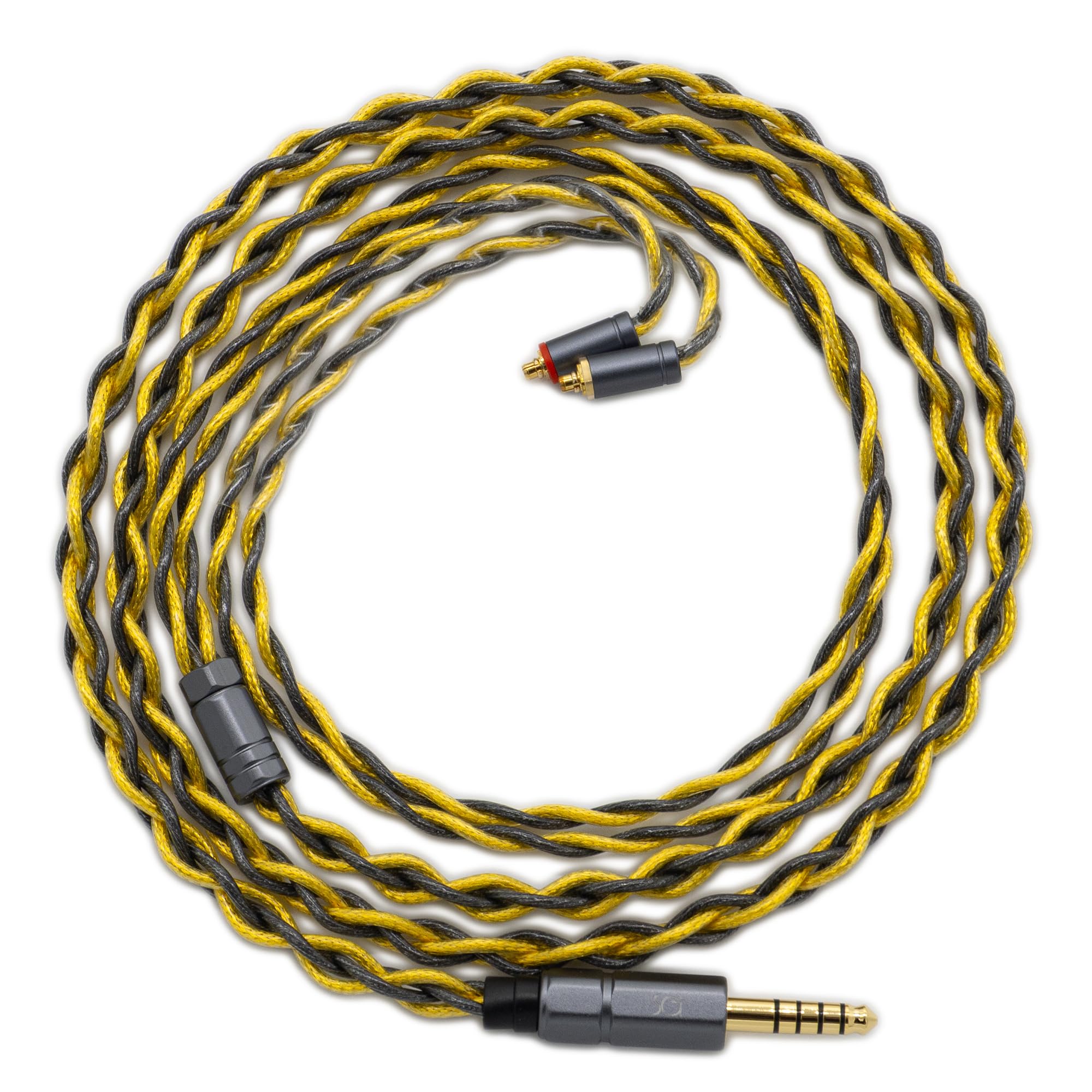 【新着商品】MMCX2.5mmリケーブル 4芯金メッキと銀メッキとグラフェン線材 在庫処分】MMCX2.5mmリケーブル 4芯金メッキと銀メッキとグラフェン
