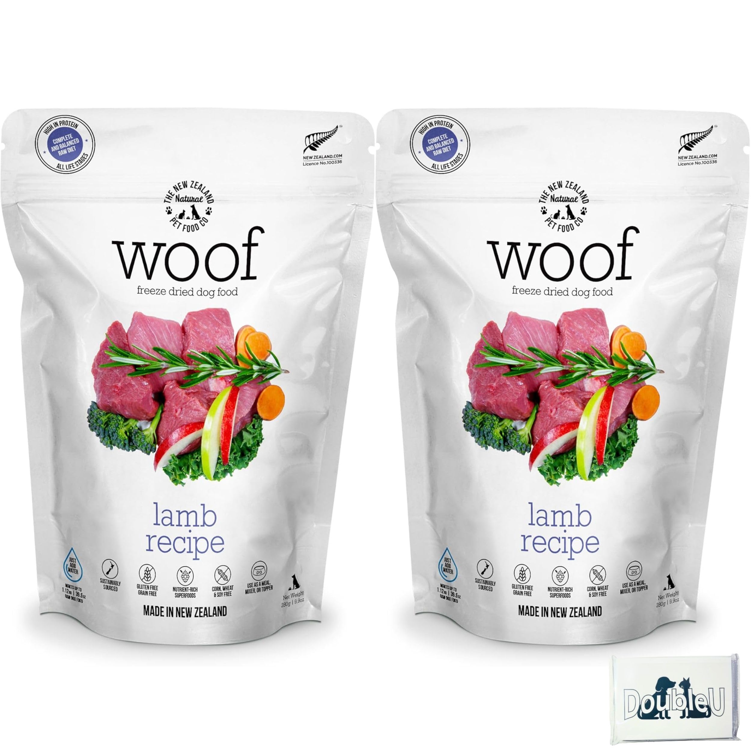 Amazon.co.jp: WOOF ワフ 犬用 ラム 280g×2袋セット フリーズドライ