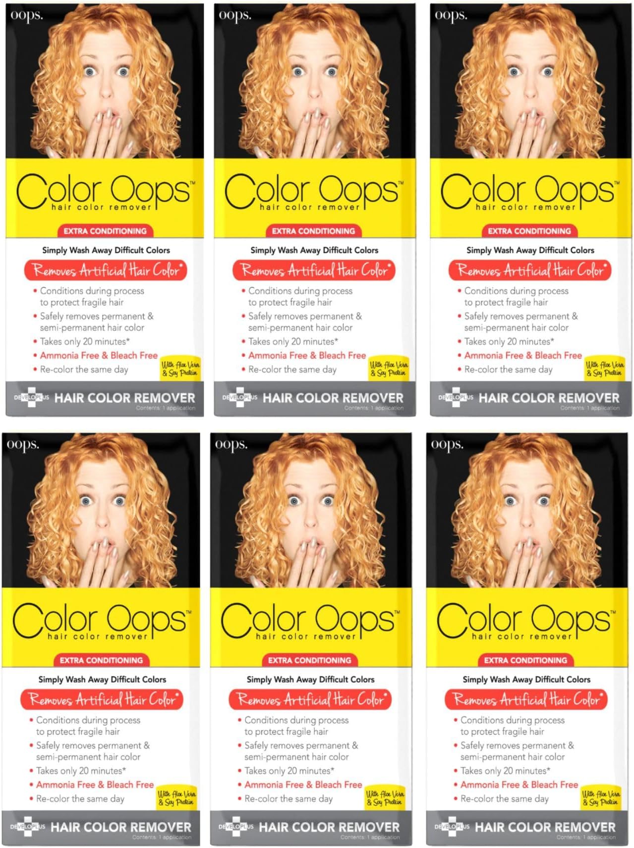 Color Oops Hair Color Remover, Extra Conditioning - 1 Application