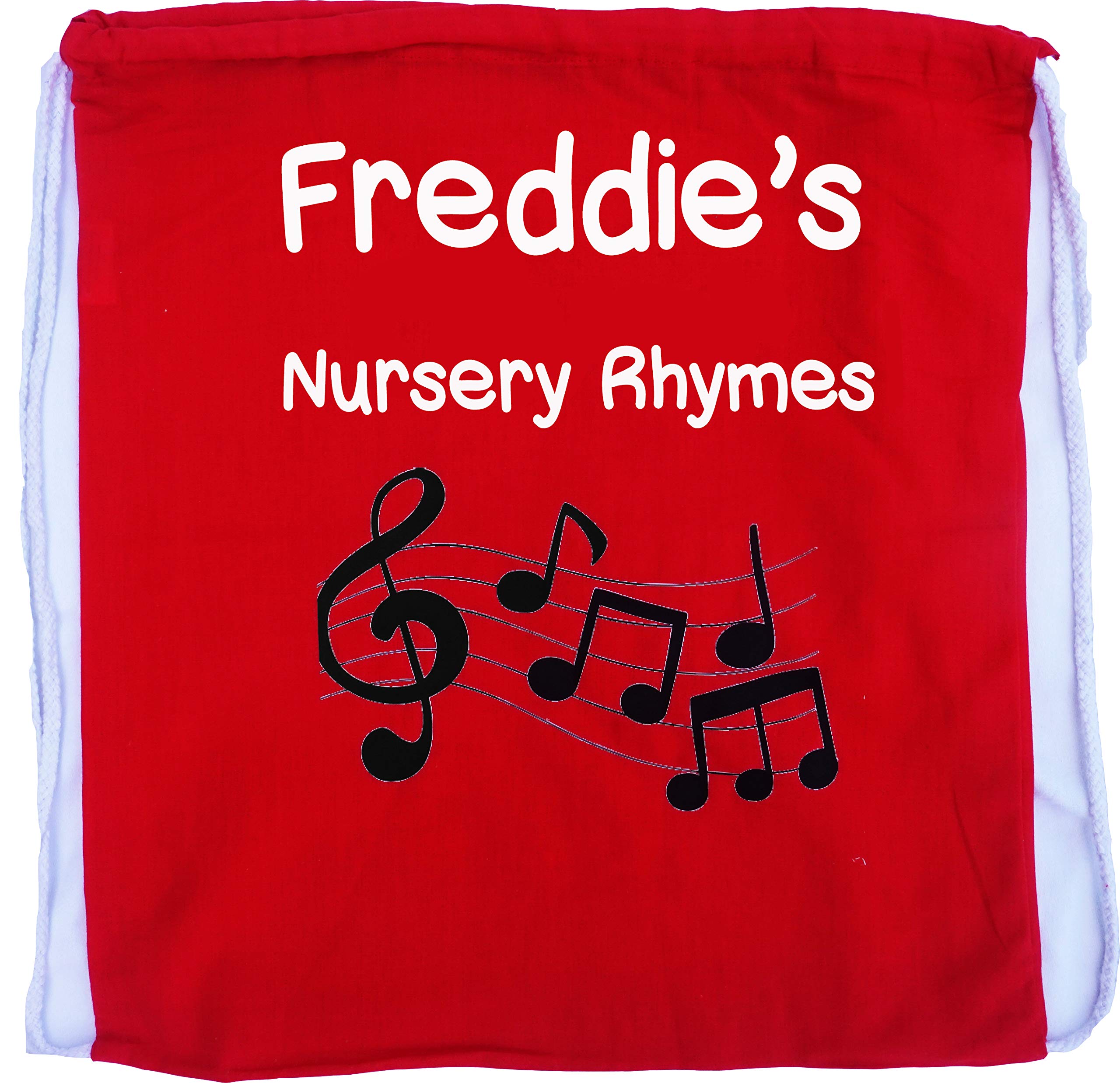 Busy Hands & FeetPersonalised Nursery Rhymes Bag Drawstring Bag (Bag Only)