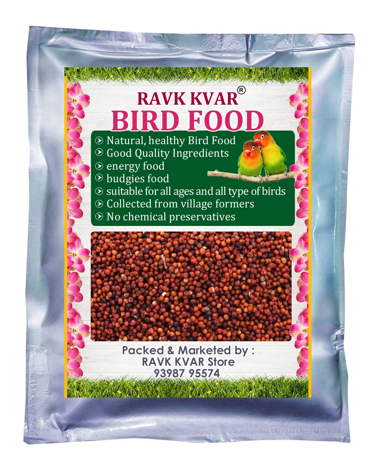 Bird Food/Bird Feed for All Birds Organic Finger Millet Seeds (5 kg) (B09N2PKR8C) Amazon Price History, Amazon Price Tracker