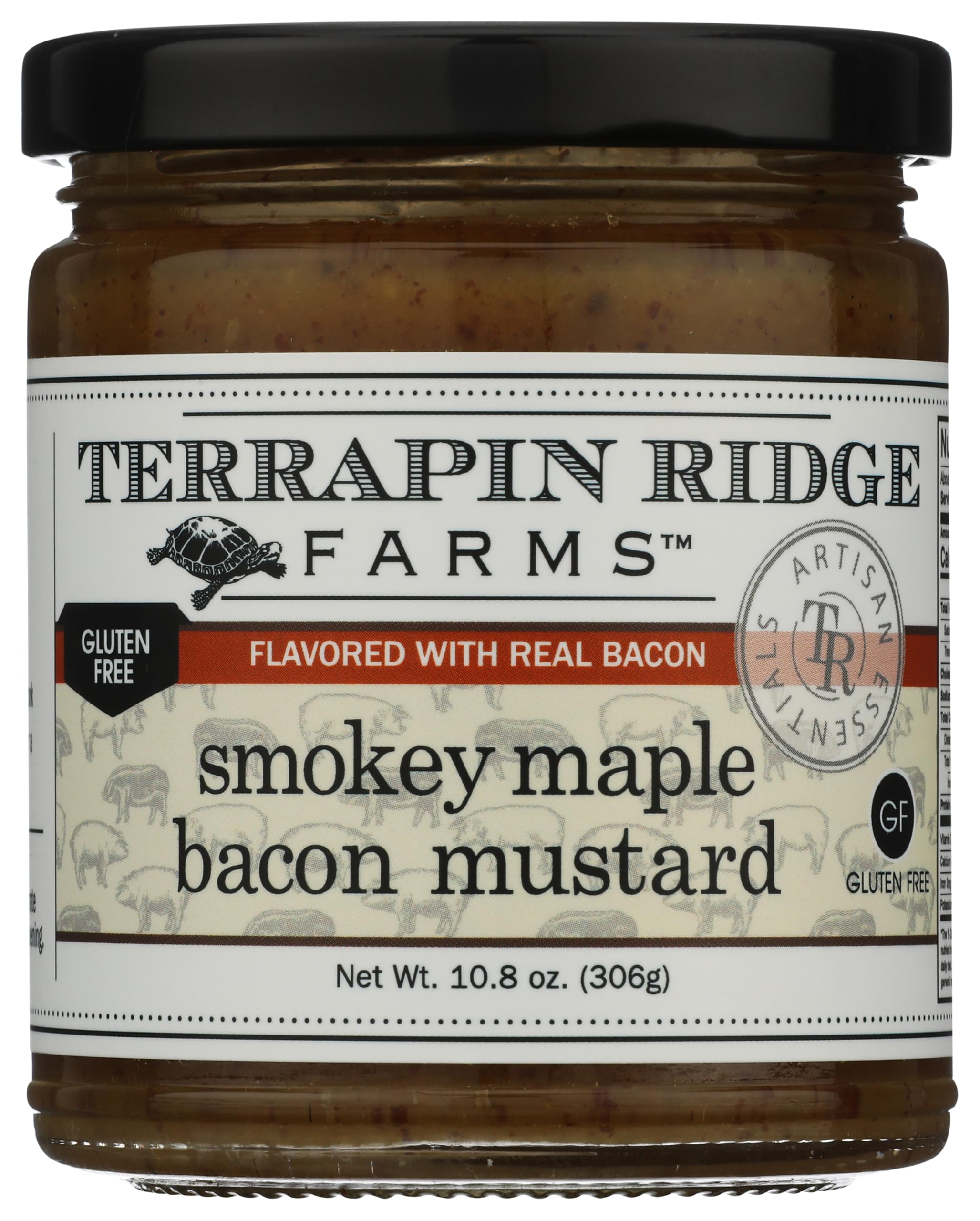 Terrapin Ridge Farms Smokey Maple Bacon Senf – Ein 306 ml Glas