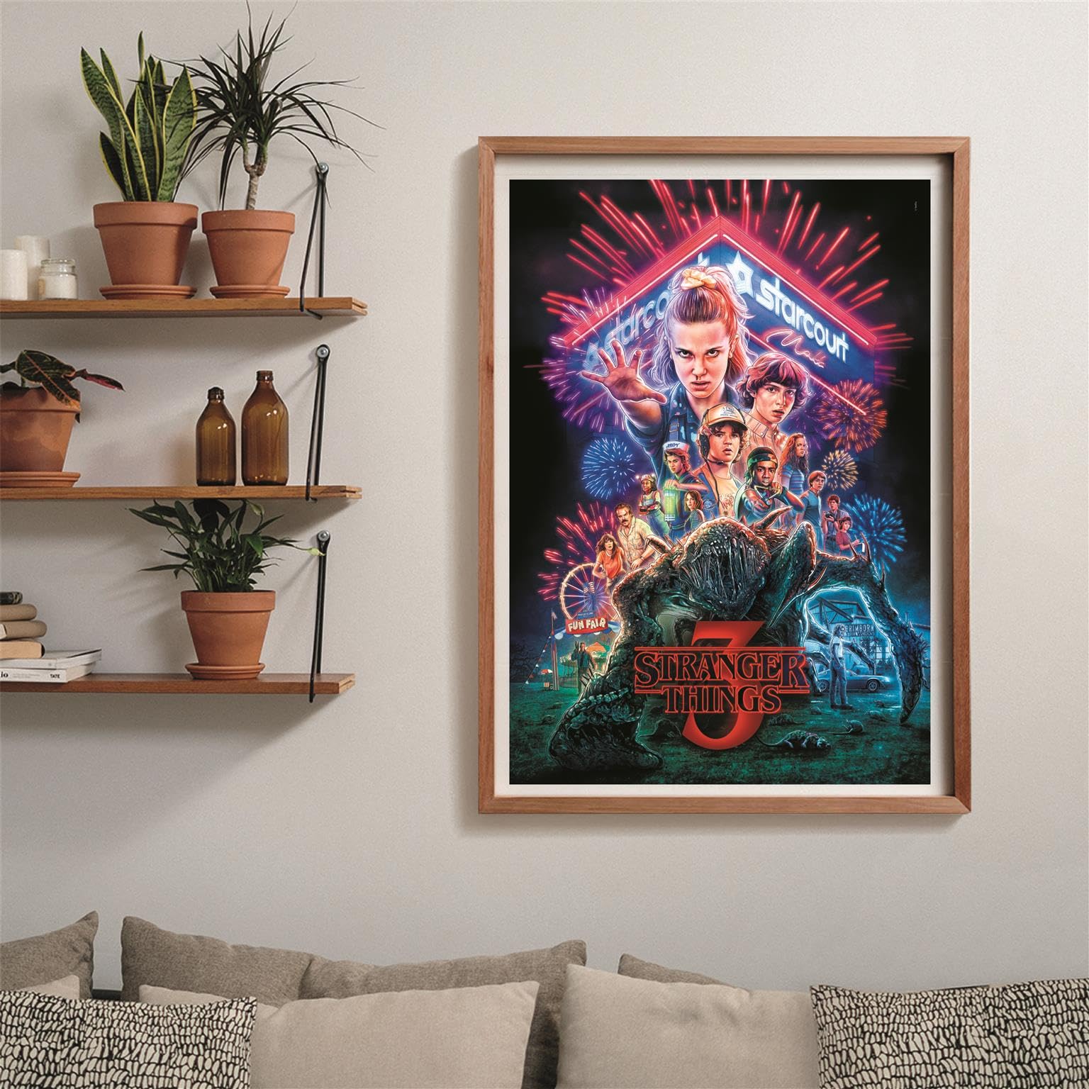 CLEMENTONIPUZZLE DLA DOROSŁYCH, PZL 1000 STRANGER THINGS S03 COMPACT BOX 2025, MADE IN ITALY, 39979