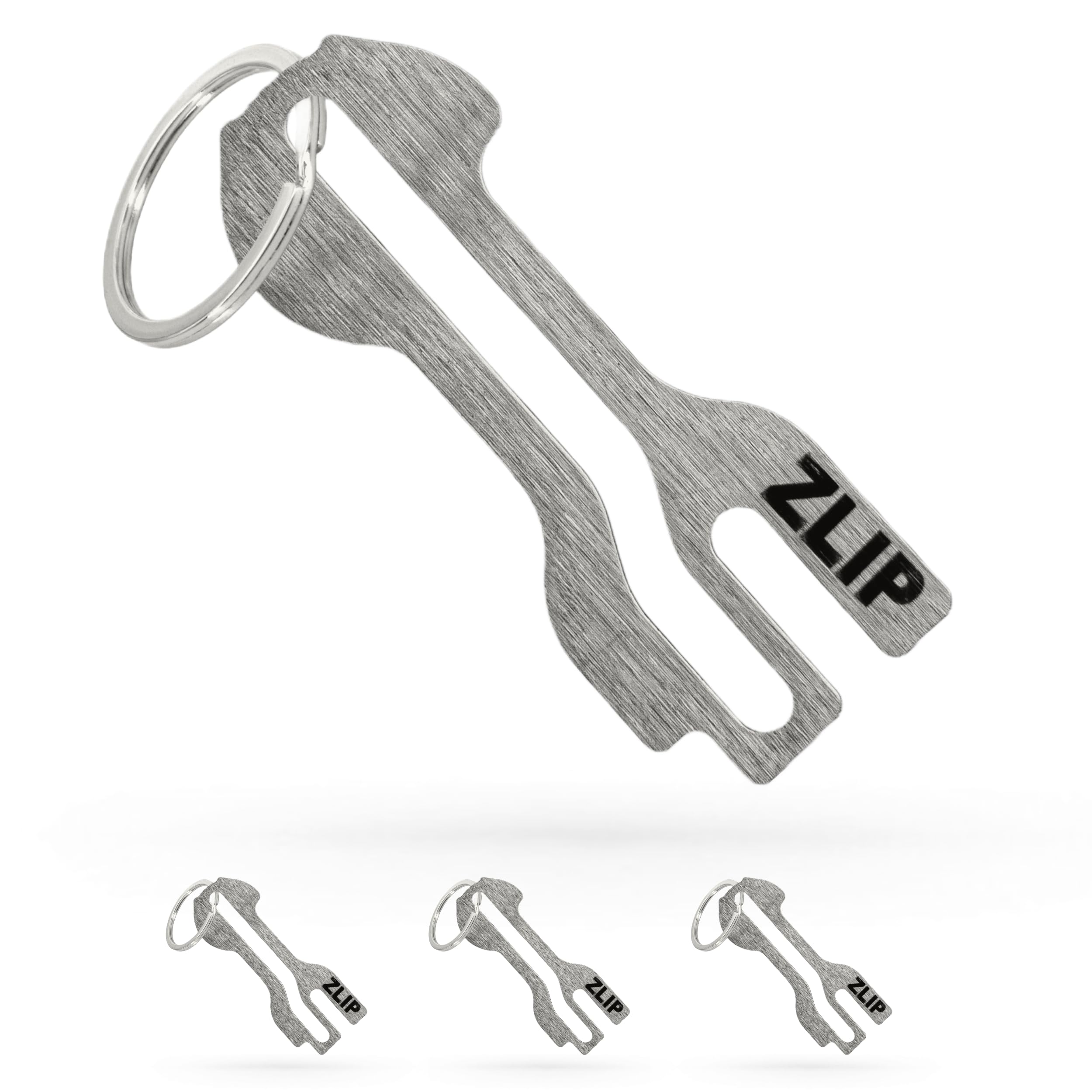 MALVATO® Slide I Solvente per carrello della spesa in carbonio con anello portachiavi, per quasi tutti i carrelli della spesa, apre lo scomparto frontale e laterale, 2 x nero
