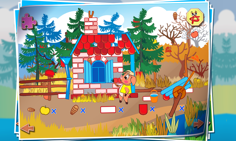 Three Little Pigs: Interactive Touch Book Lite - App on Amazon Appstore