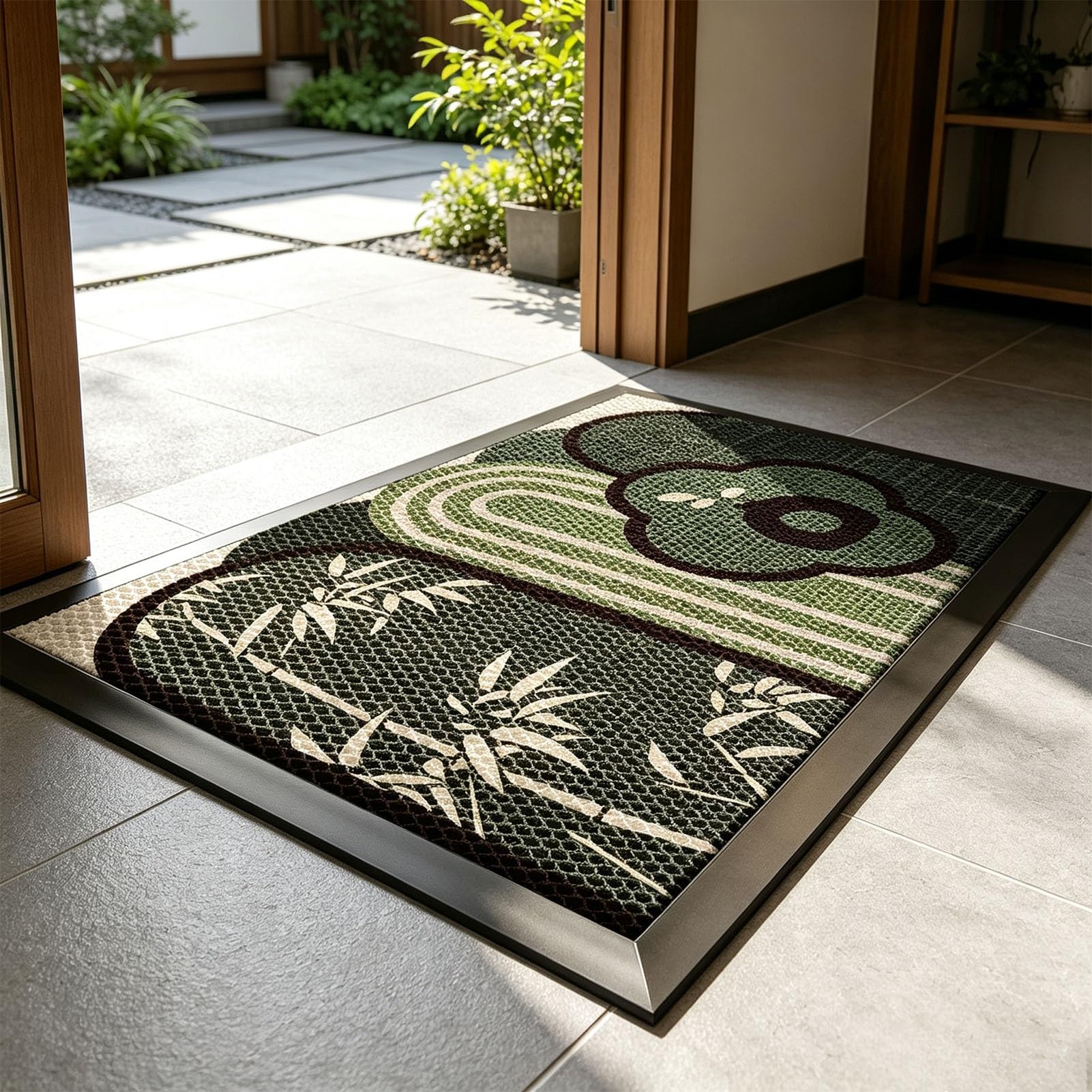 Fussmatten Haustür Dunkle Farben Küchenläufer Fleckenabweisend Türmatte | Innen Schuhwechselbereich, Haustür, Eingangsbereich(A,120x180cm/47.24x70.87″)
