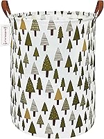 Vista 34 de QUEENLALA Cesta de Almacenamiento Grande, Cesto de Ropa Sucia/Baño/Decoración del Hogar/Cesto de Almacenamiento Redondo Plegable, Cesto para Niños